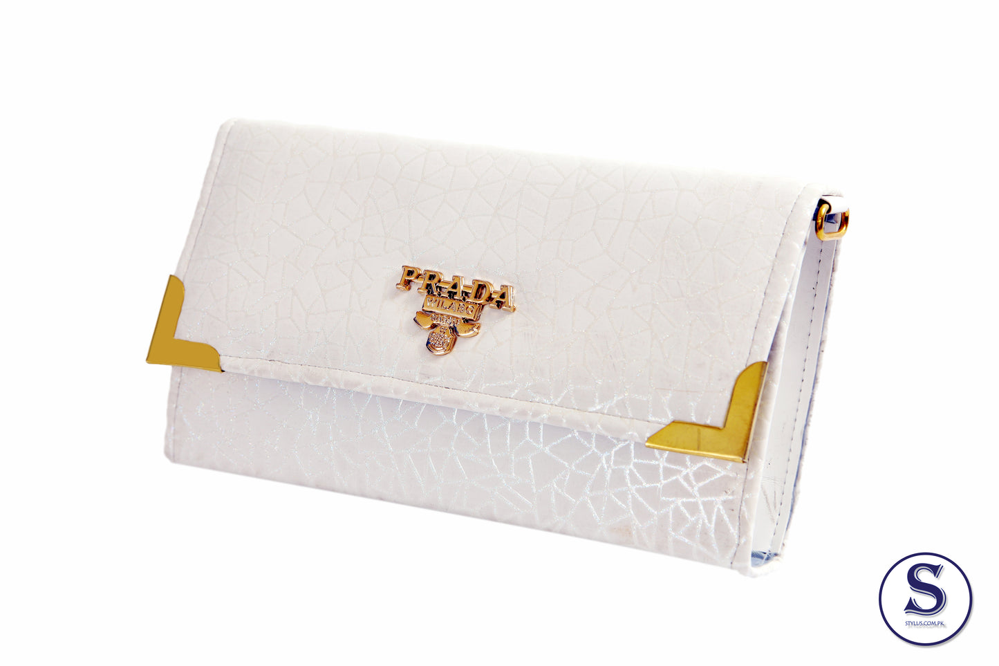 Clutch Prada - White